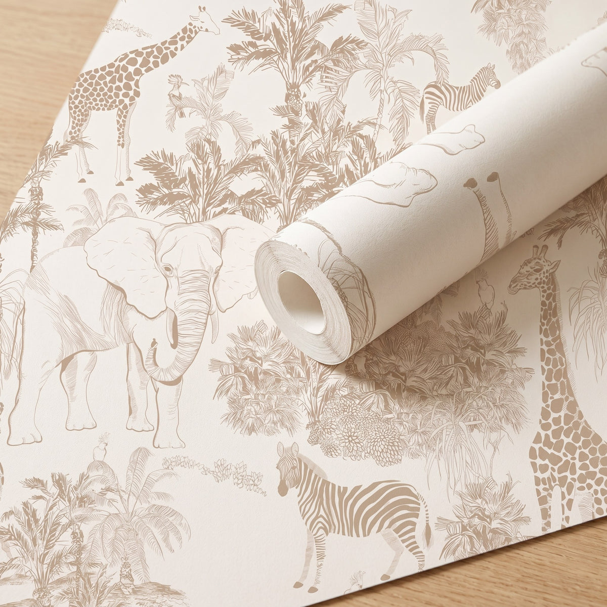 Animaux de safari vintage – rouleau