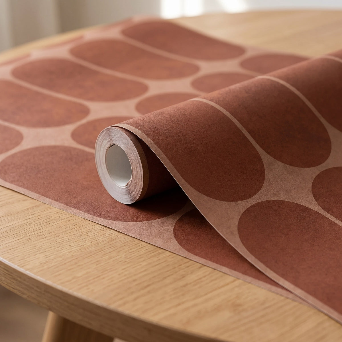 Arches mid-century terracotta – rouleau