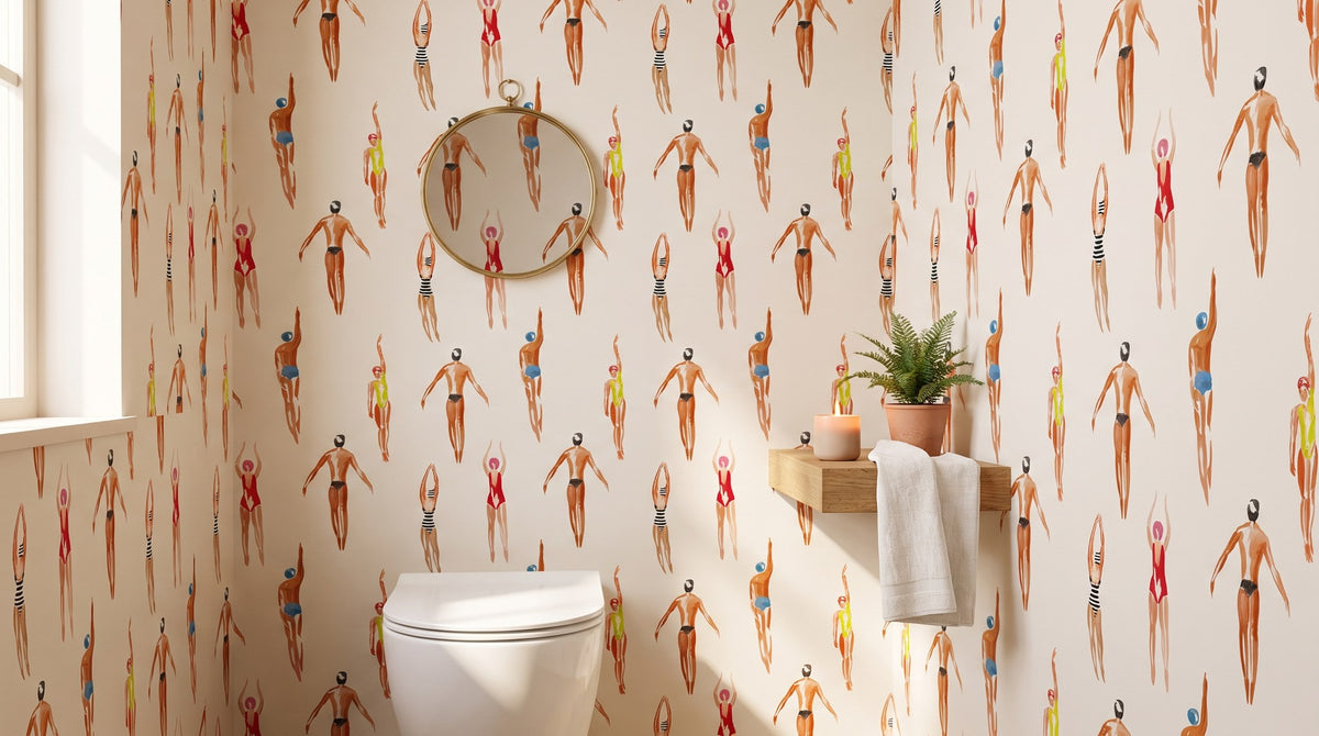 Baigneurs tropicaux – ambiance large