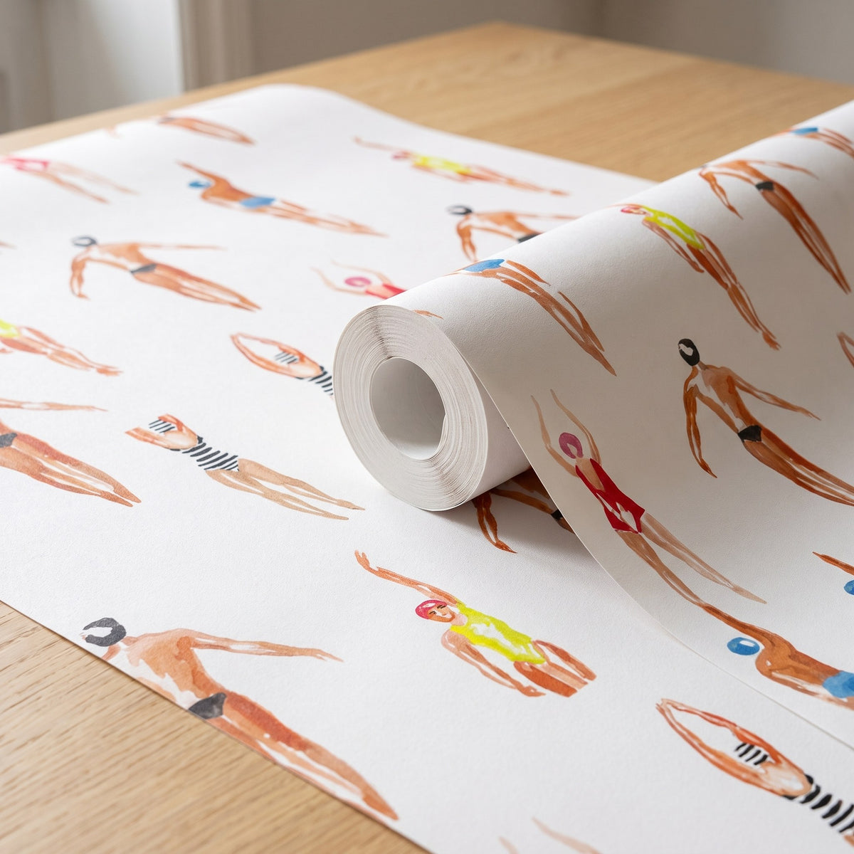 Baigneurs tropicaux – rouleau