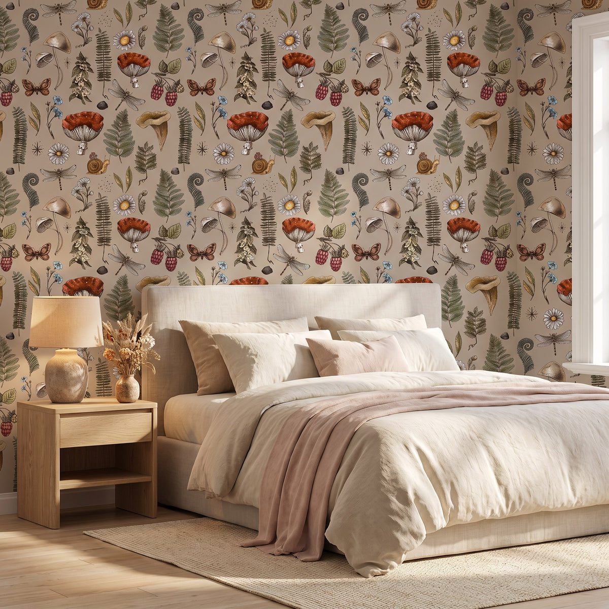 Champignons et sous-bois vintage – seconde ambiance