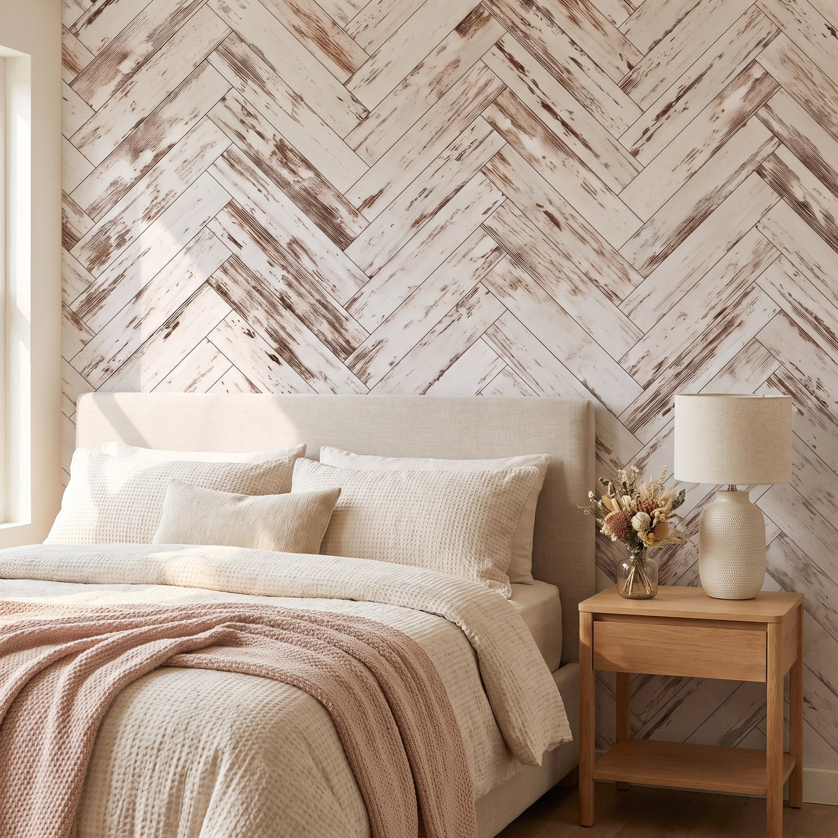 Effet bois en chevrons – seconde ambiance