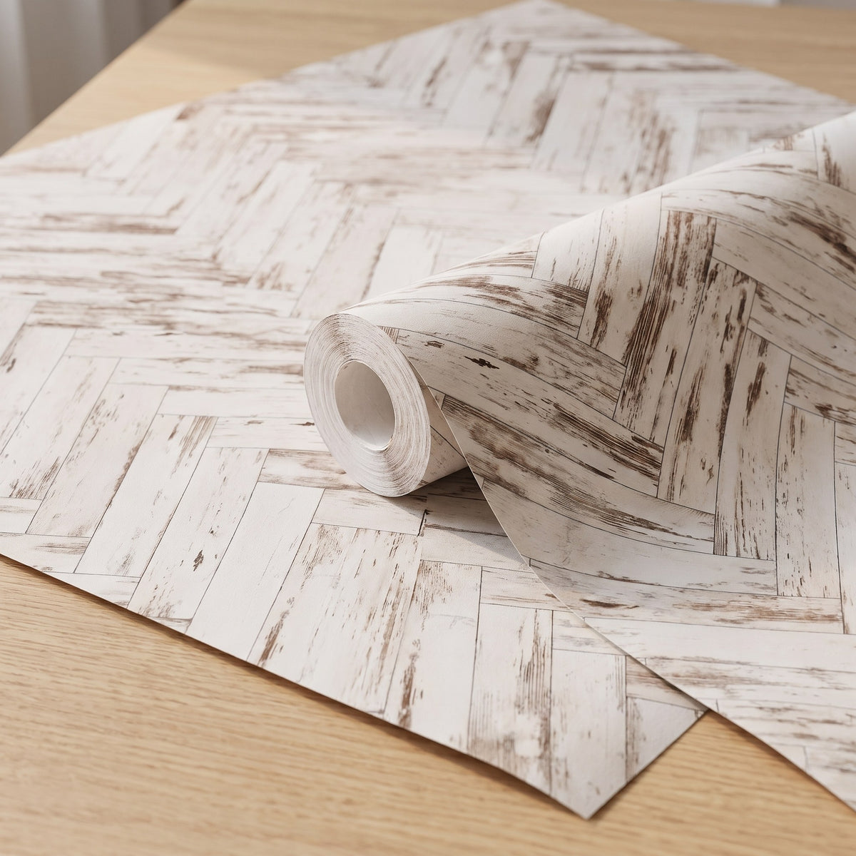Effet bois en chevrons – rouleau