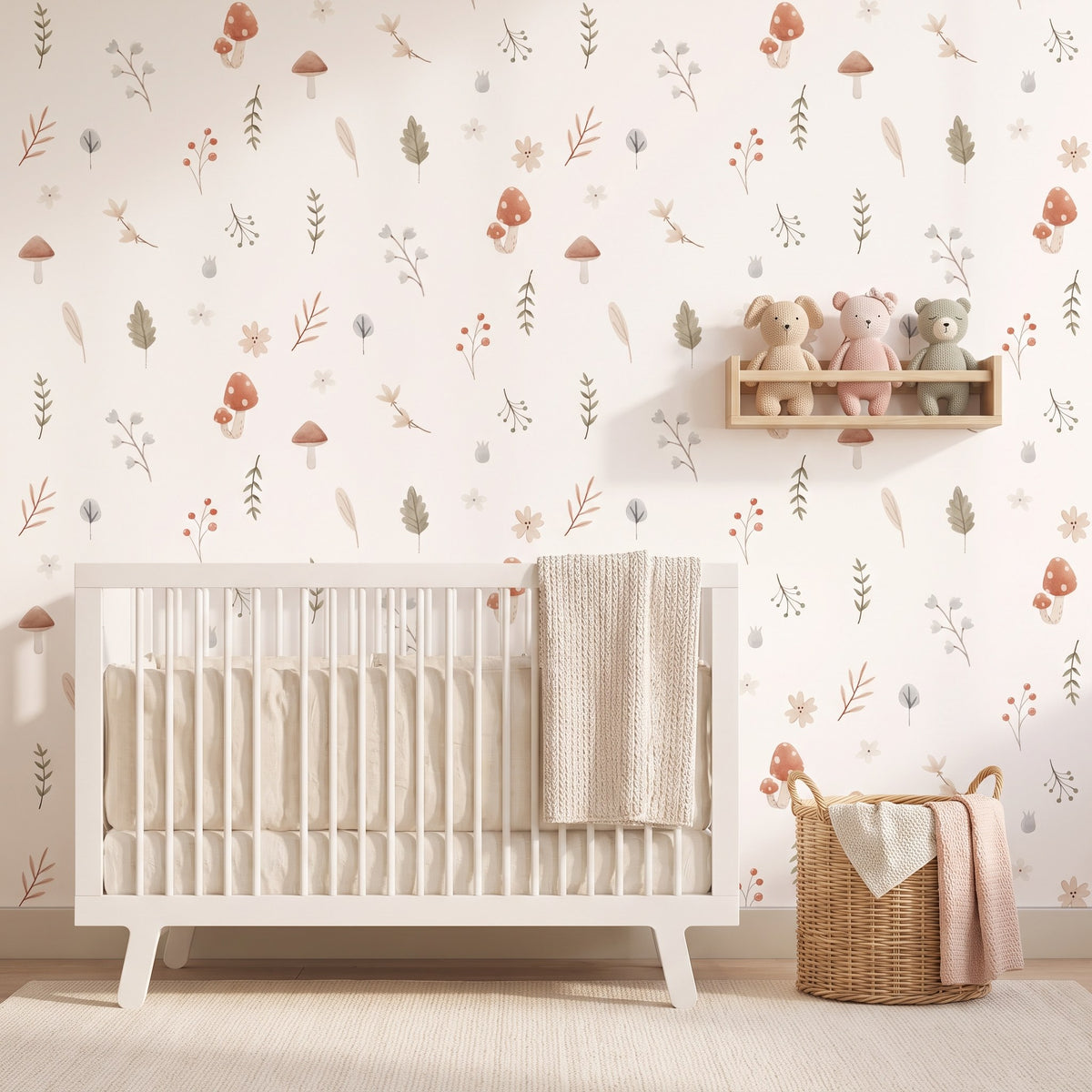 Feuillage sur fond blanc – seconde ambiance