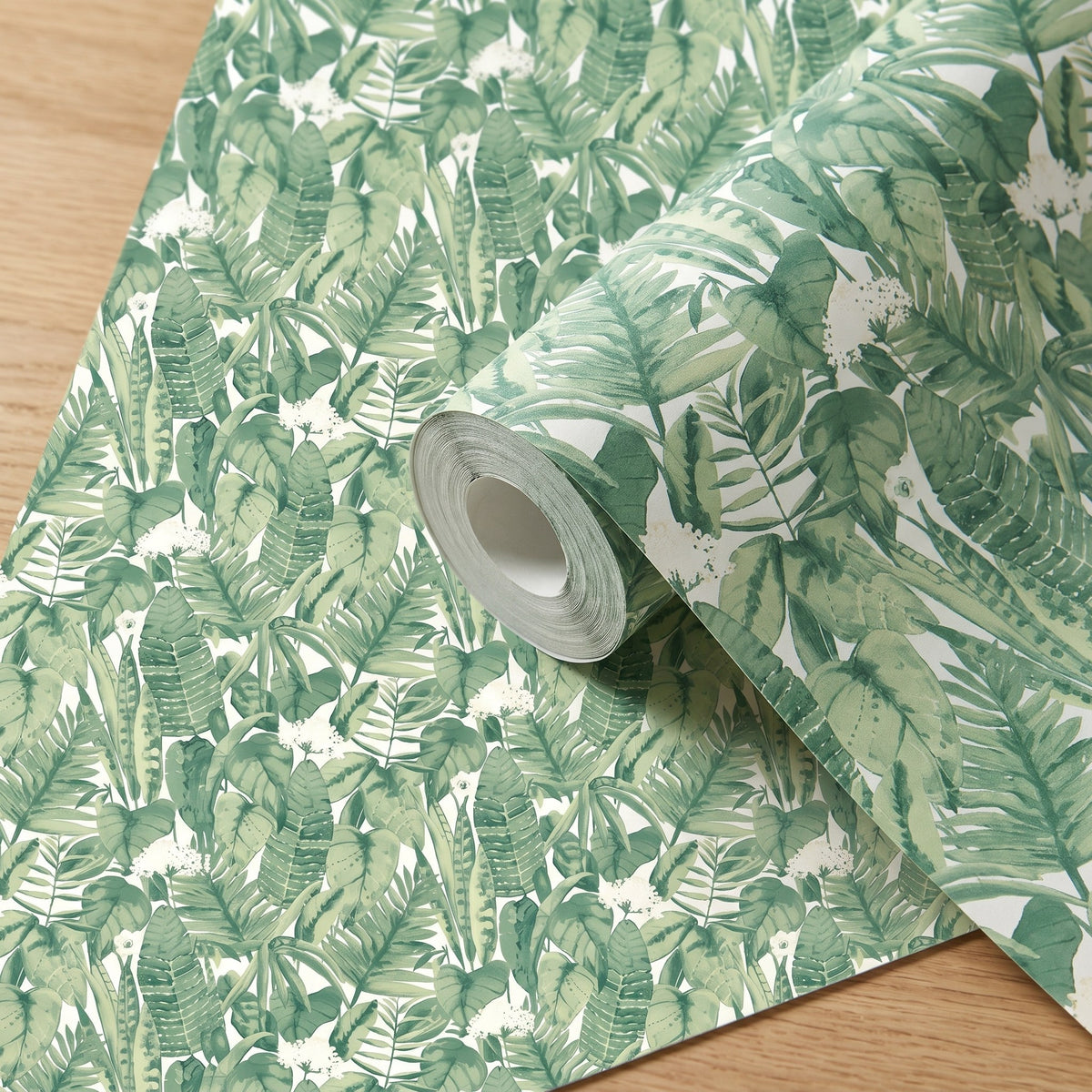 Feuilles de palmier vertes – rouleau