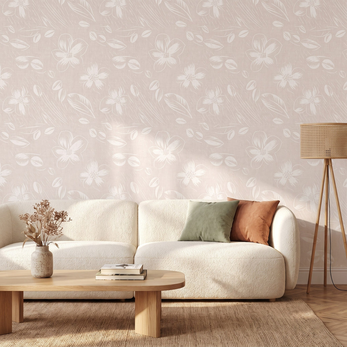 Floral beige bohème – seconde ambiance