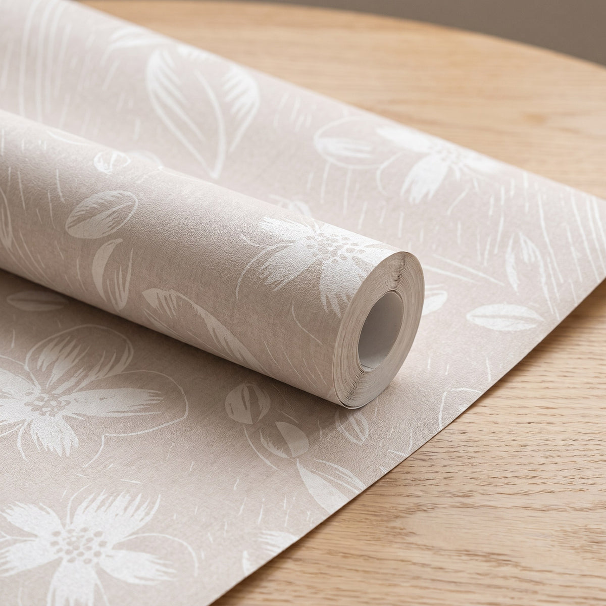 Floral beige bohème – rouleau