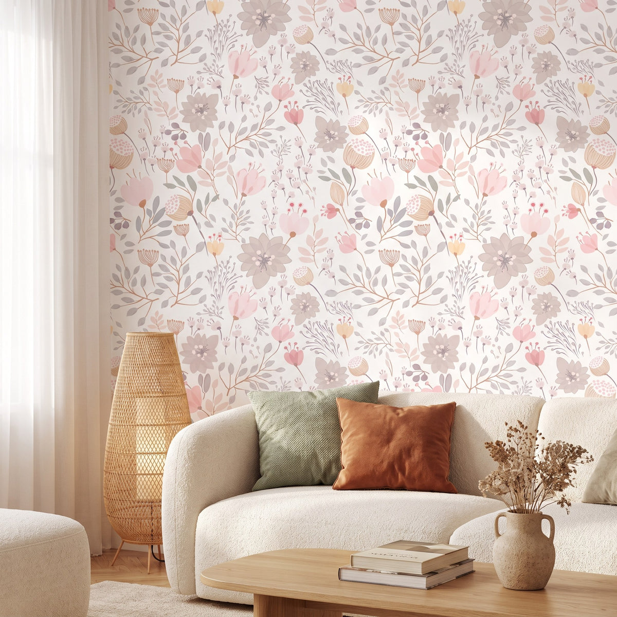 Floral bohème rose – ambiance principale