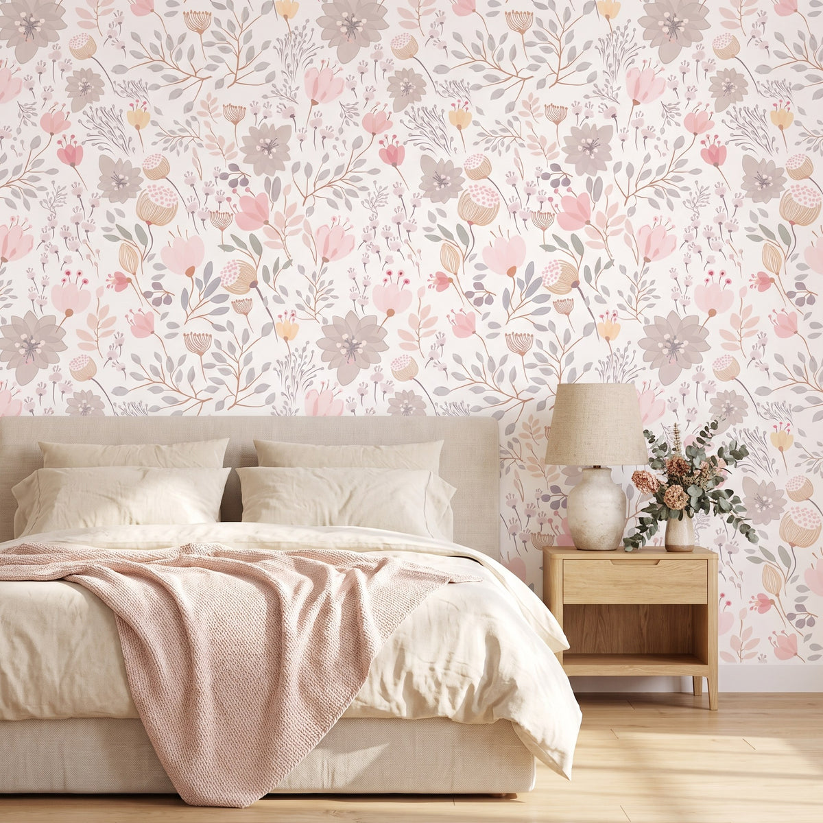 Floral bohème rose – seconde ambiance