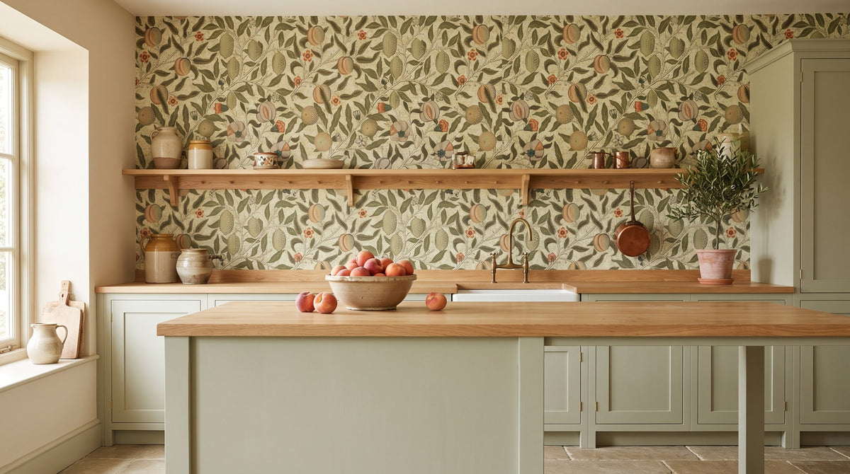 Fruits et feuillage vintage – ambiance large