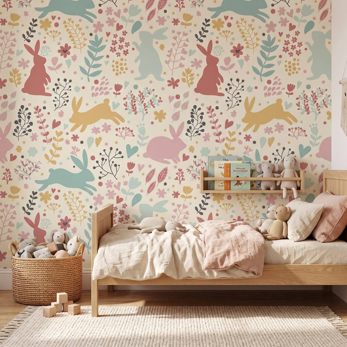 Lapins et animaux de la forêt – ambiance principale