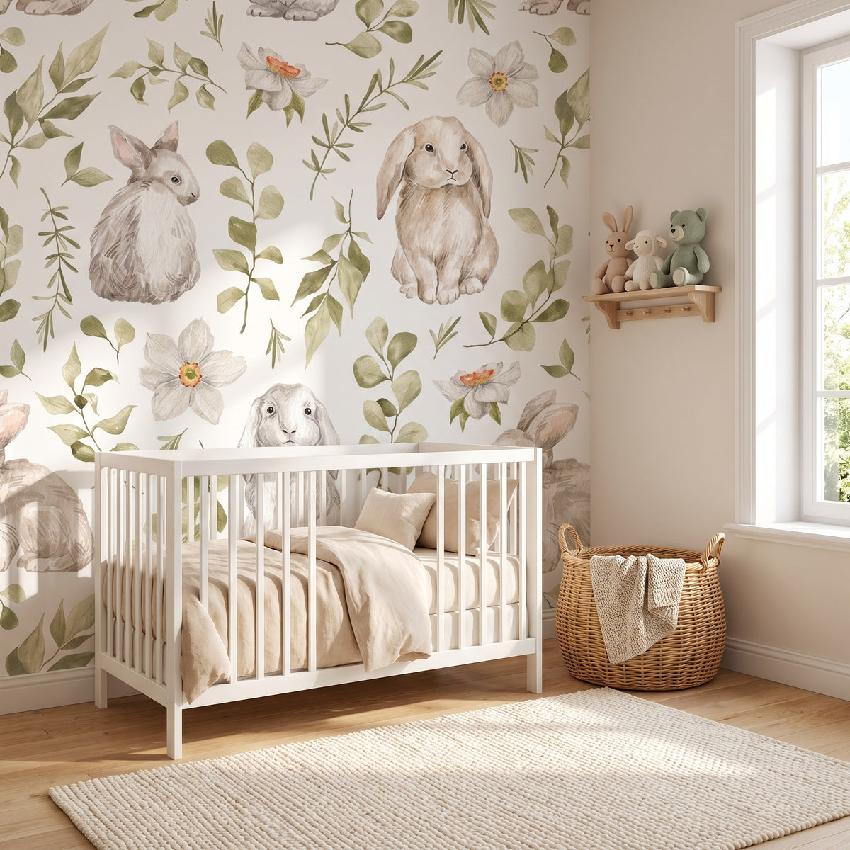 Lapins et fleurs – seconde ambiance