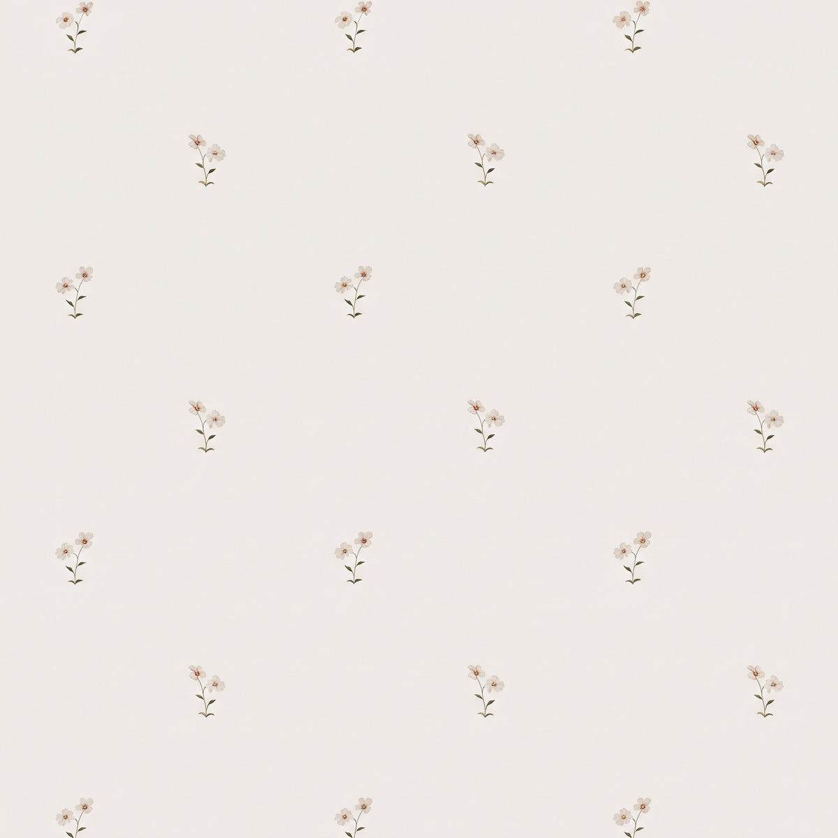 Petites fleurs délicates – motif à plat