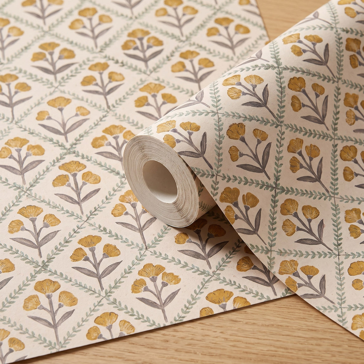 Petites fleurs jaunes – rouleau