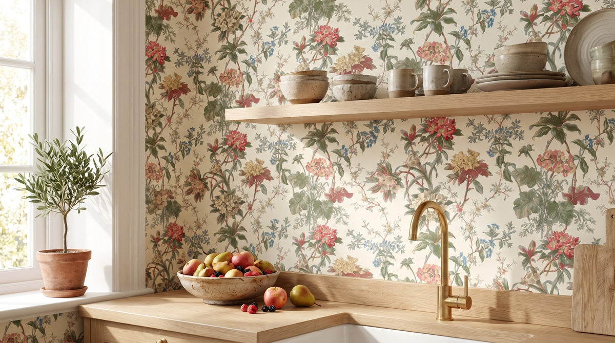Petites fleurs vintage – ambiance large