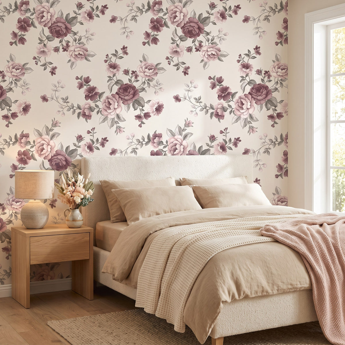 Petits motifs floraux vintage – seconde ambiance
