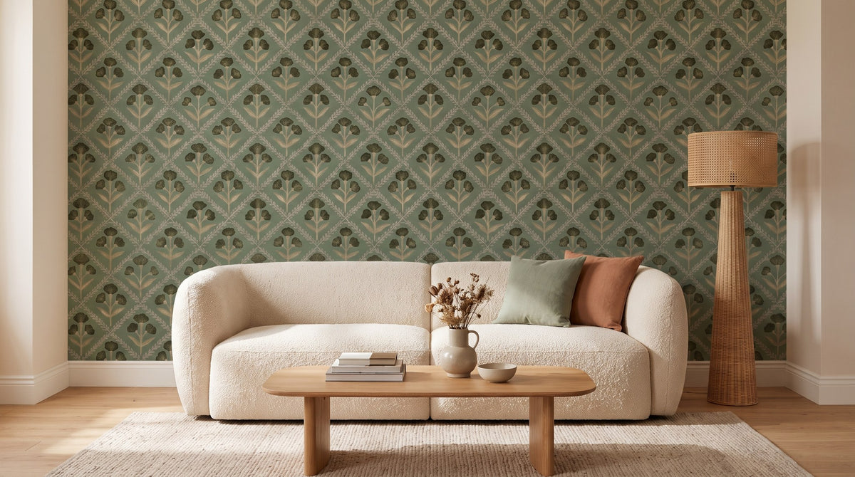 Plantes vertes design moderne – ambiance large