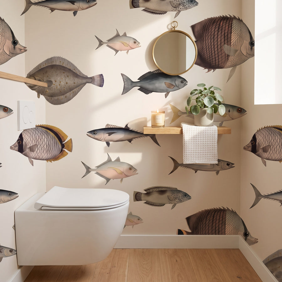 Poissons et animaux marins vintage