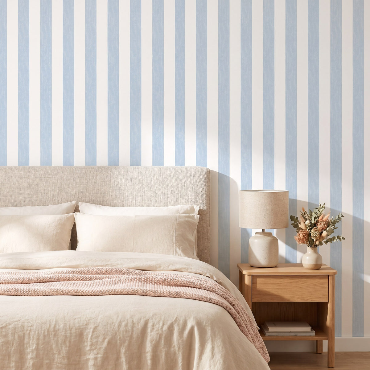 Rayures bleu et blanc – seconde ambiance