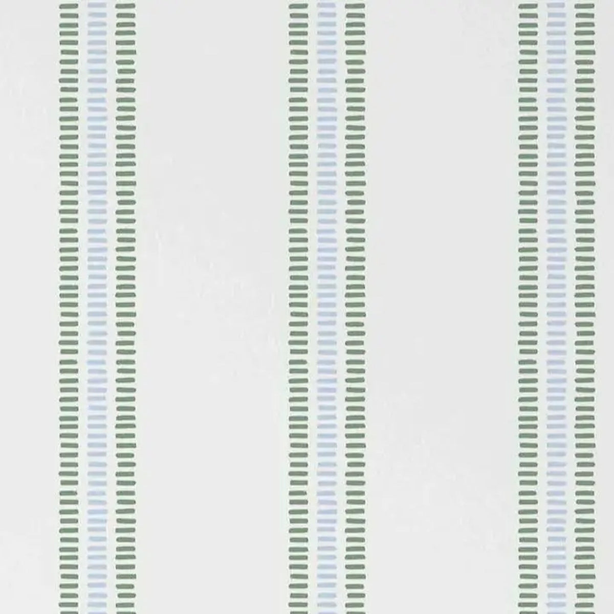 Rayures d'été bleu doux et vert – motif à plat