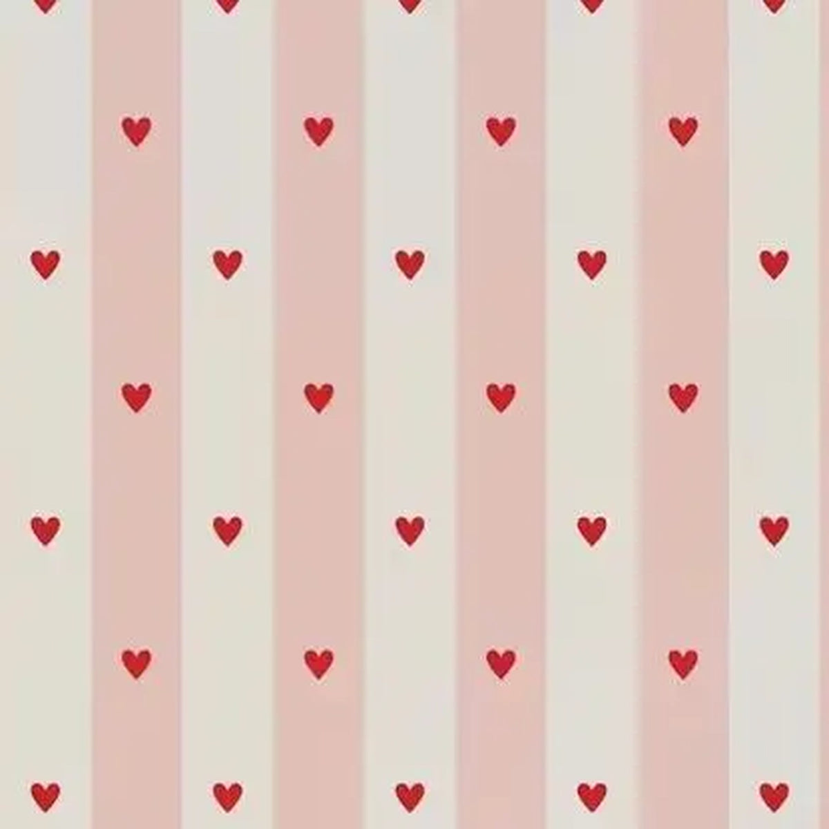 Rayures et cœurs roses – motif à plat