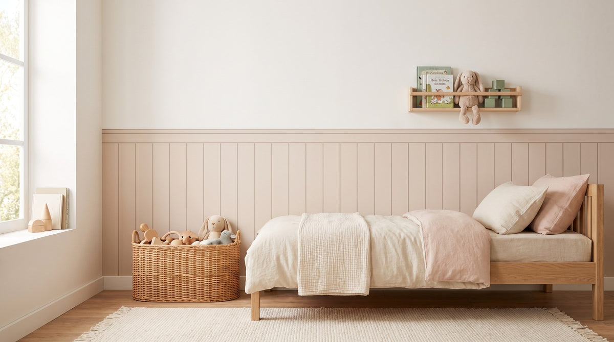 Soubassement beige – ambiance large