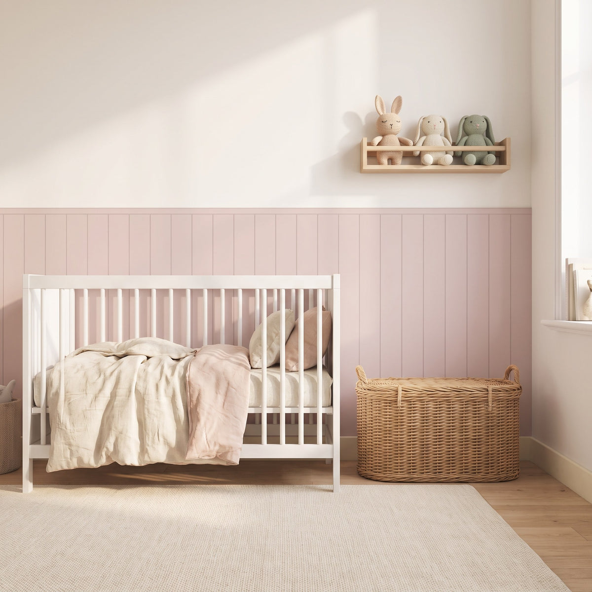 Soubassement rose – seconde ambiance